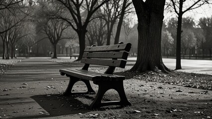 bench in the park