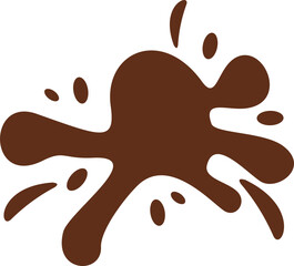 Chocolate Splash Vector