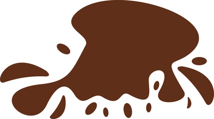 Chocolate Splash Vector