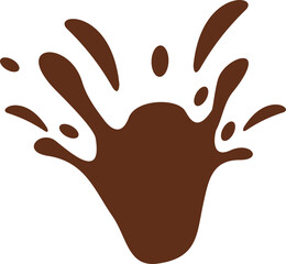 Chocolate Splash Vector