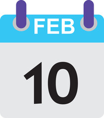 Date calendar one to  thirtine days Print