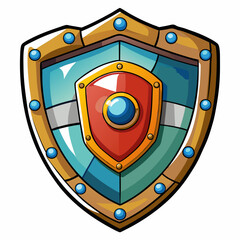 shield icon symbol vector illustration