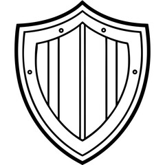 shield icon symbol vector illustration