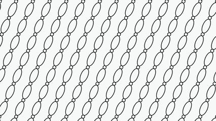 Stylish seamless vector texture featuring an abstract chain design with monochrome elements. Perfect for modern patterns, backgrounds, and graphic design projects with a minimalist aesthetic