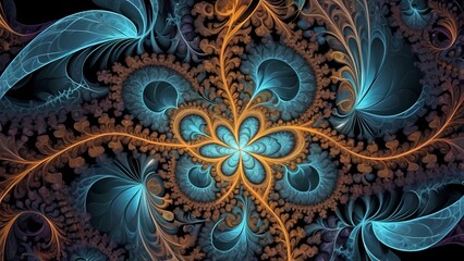fractal burst background