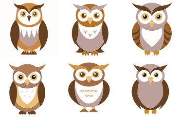 set of owls