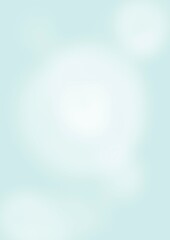 A light greyish background, accompanied by soft white light, gives a sense of tranquility, peace, and hope.