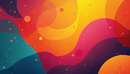 Bold Geometric Shapes Celebrating Hispanic Culture