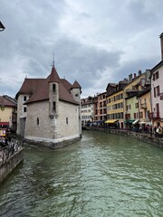 Medieval town in france