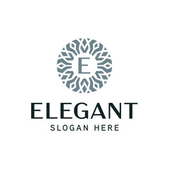 Classic Monogram Design Template for Timeless Brand Identity