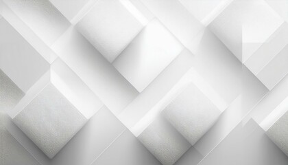 Abstract white monochrome vector background, for design brochure, website, and flyer. Geometric white wallpaper for certificate, presentation, landing page