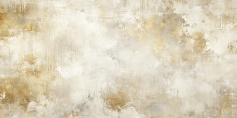 Obraz premium Distressed Beige and White Wall Texture, Wall Texture, Beige, White