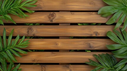 Eco-Friendly Wooden Partition, vertical garden integration, lush green foliage, sustainable interior design, modern workspace, biophilic style