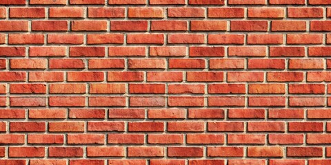 Obraz premium Red Brick Wall Seamless Texture, Brickwork, Masonry, Texture, Construction, Brick