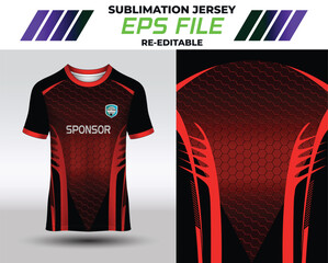 Jersey or T-shirt Design For Sublimation Print