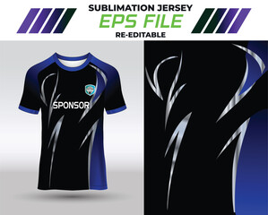 Jersey or T-shirt Design For Sublimation Print