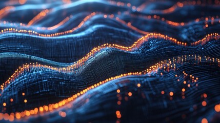 Advanced neural networks and AI algorithms depicted in a dynamic tech background,