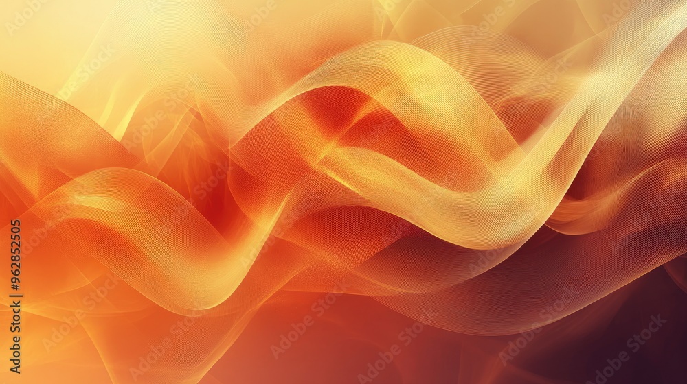 Poster elegant abstract wave background featuring flowing lines and dynamic patterns, creating a modern and