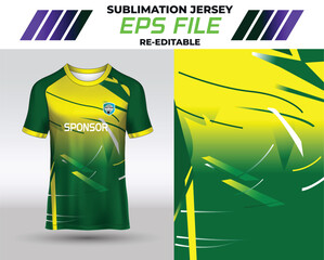 Jersey or T-shirt Design For Sublimation Print