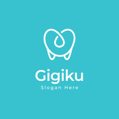 Dental Care Logo Vector Template Design Illustration