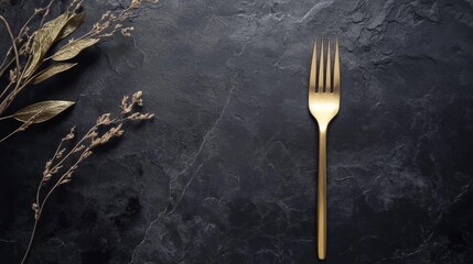 Minimalist autmn menu on a neutral background