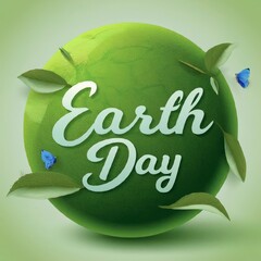 illustration of elements earth day background