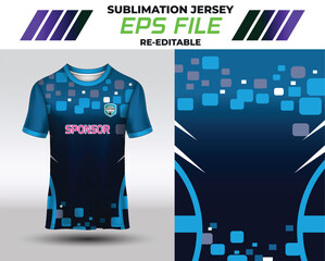 Jersey or T-shirt Design For Sublimation Print