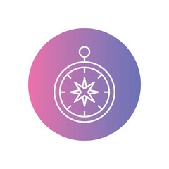 Compass vector icon ready to use for apps and websites