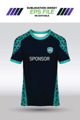 Jersey or T-shirt Design For Sublimation Print