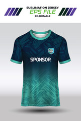 Jersey or T-shirt Design For Sublimation Print