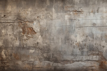 Fototapeta premium Processed collage of dirty brown concrete wall surface texture. Background for banner, backdrop