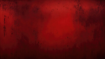 Obraz premium Dark scary Red grunge texture with scratches rusty metal background