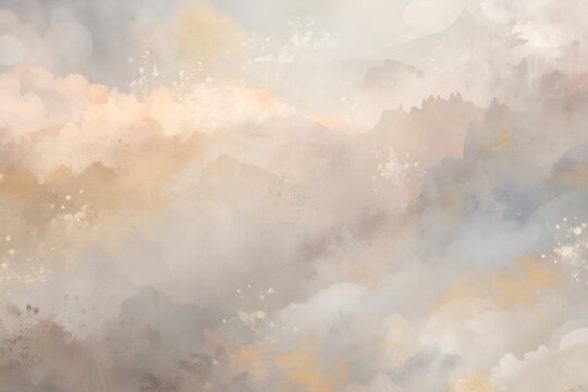 Abstract background blending soft hues and textures creating a serene atmosphere in a tranquil setting