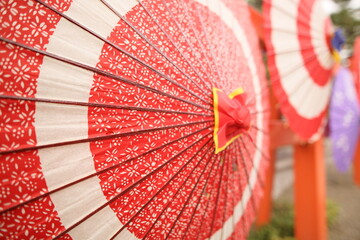 傘 赤
