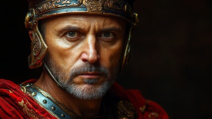 Ancient Roman Warrior: Strength and Honor