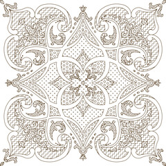 Sketch vector illustration silhouette drawing design ornament ornate engraving vintage classic logo symbol