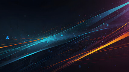 Abstract High-Tech Background generative ai