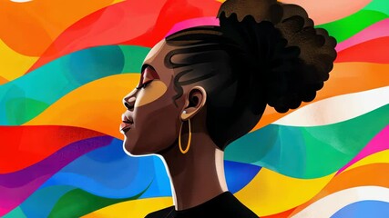 Celebrate diversity with a vibrant illustration showcasing BIPOC pride, history, and the beauty of unity in color.