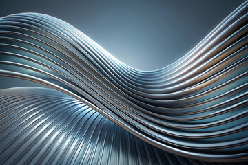 Abstract 3D Shapes: Futuristic Visuals