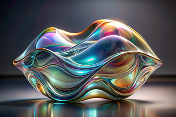 Holo Abstract 3D Shapes