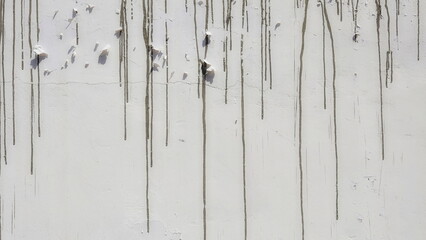 Paint Smudges on the Old Weathered Wall. Grunge Background. Dirty Backdrop. Grungy Texture