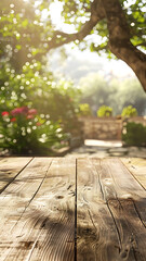 Fototapeta premium Golden Retriever Looking Up in Outdoor Setting