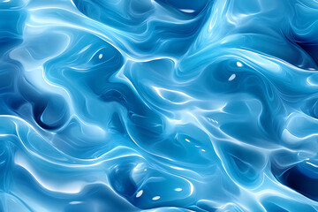 Obraz premium Abstract background featuring rippling water with gentle light reflections, creating a soothing and tranquil visual effect ideal for various design uses. 