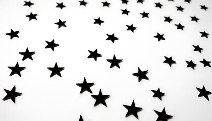 black star in white background,Star seamless pattern. Black and white retro background. Chaotic elements. Abstract geometric shape texture,45