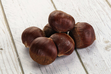 Tasty delicous brown natural Chestnut