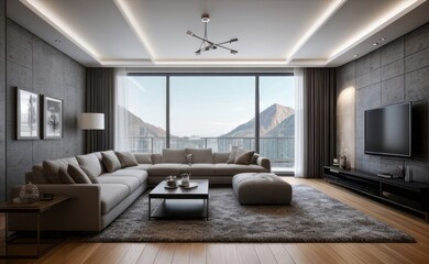 modern luxury living room interior design