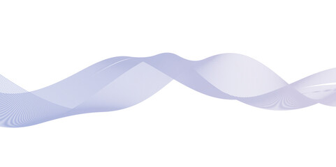 Abstract flow technology sound futuristic waves line. Background lines wave abstract stripe design. White background, mesh abstract, vector blurred soft blend color background .