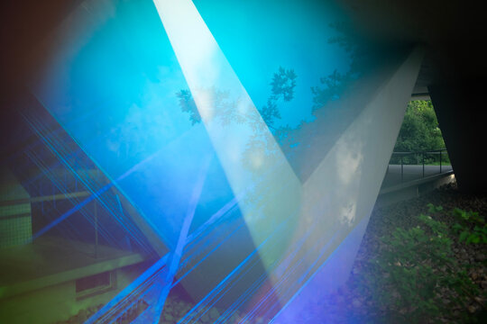 abstract background with rays