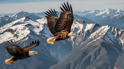 bald eagle in flight