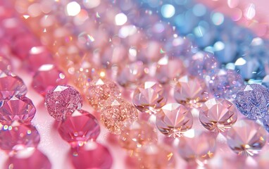 Sparkling Crystals in a Rainbow of Colors